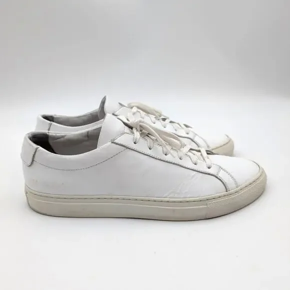Common Projects Original Achilles Sneaker Shoes Men's White Size US7.5 EU41